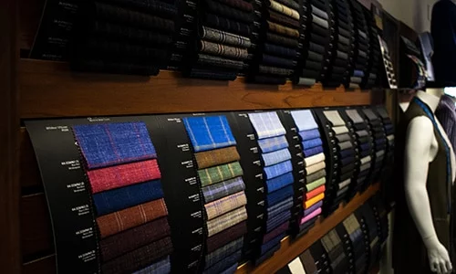 Custom Tailor Fabric Selection Green Bay WI