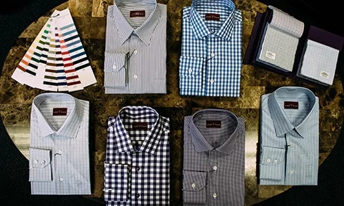Custom Tailored Mens Shirt Selection Green Bay WI