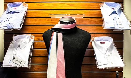 Custom Tailored Mens Shirts and Ties