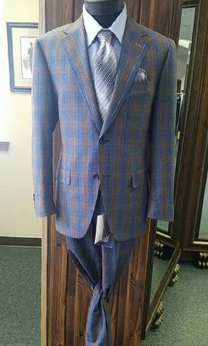 Master Rudolf Tailor Plaid Suit