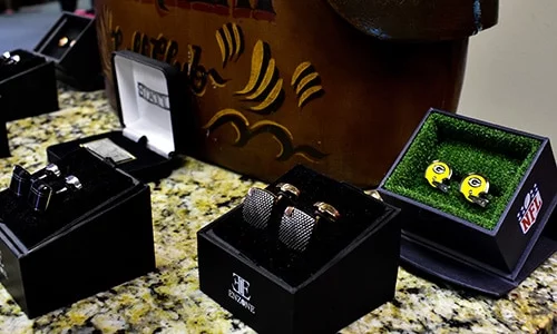 Mens Designer Cuff Links Green Bay WI