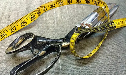 Scissors and Measuring Tape